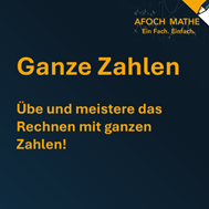 Ganze Zahlen