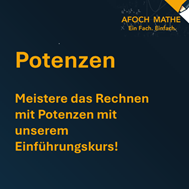 Potenzen - Einstiegskurs